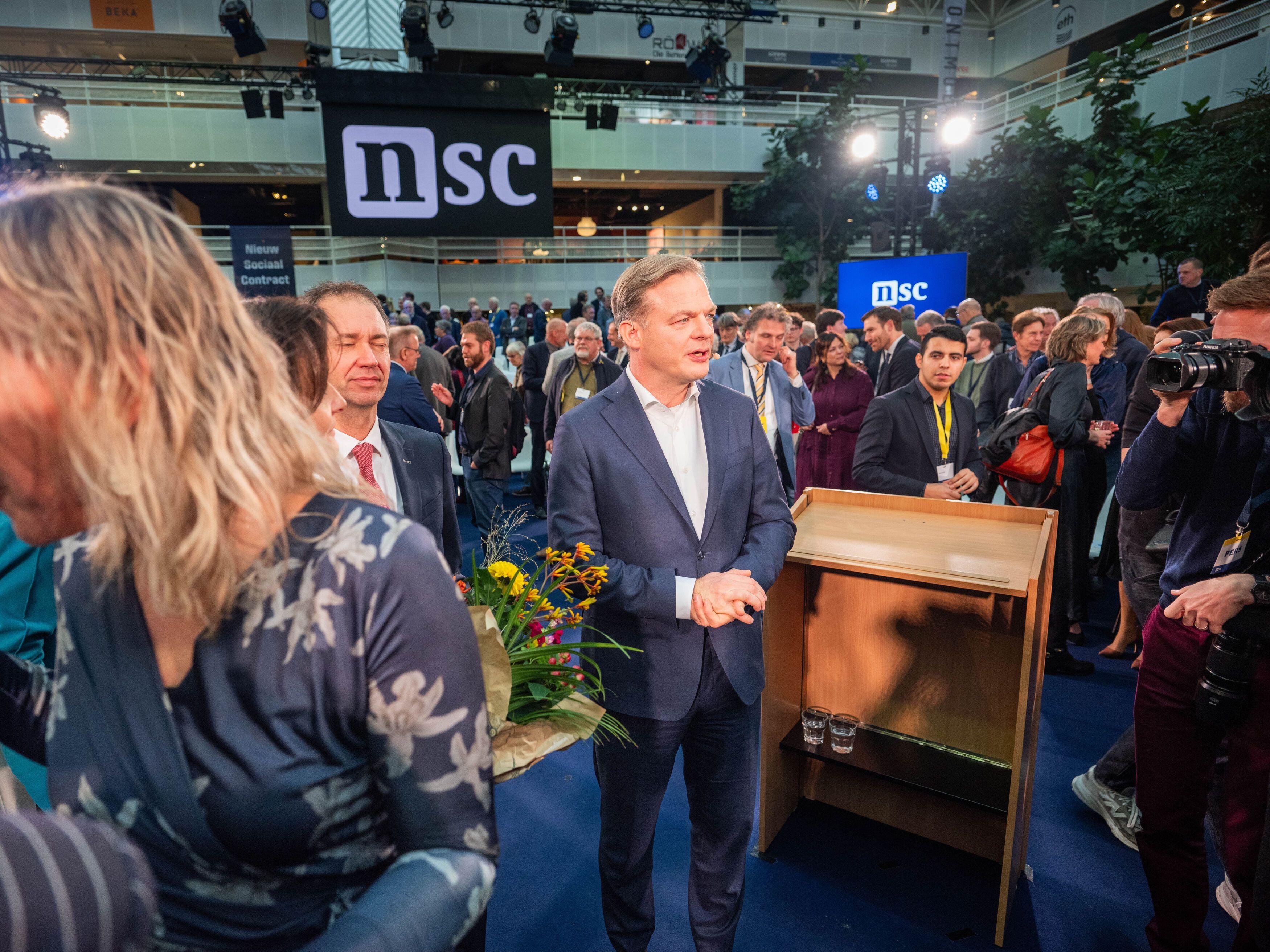 Pieter Omtzigt op ledendag partij