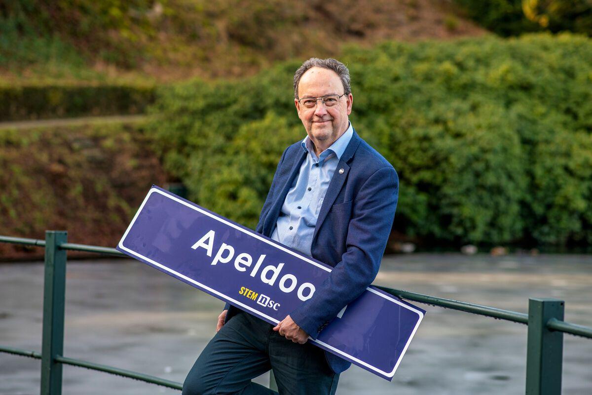 NSC Apeldoorn lijsttrekker Luc Mannens.
