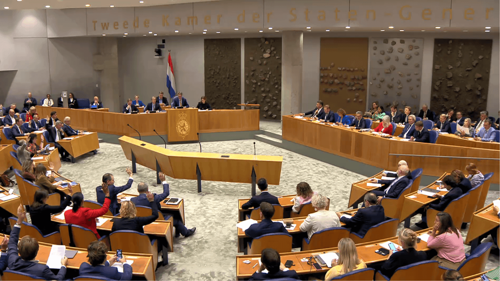 Stemming in Tweede Kamer
