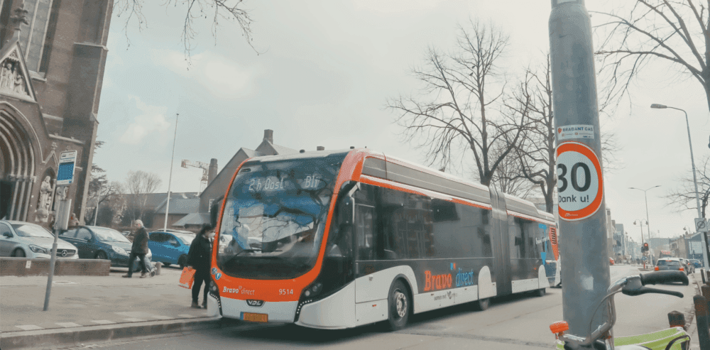 Bus op straat