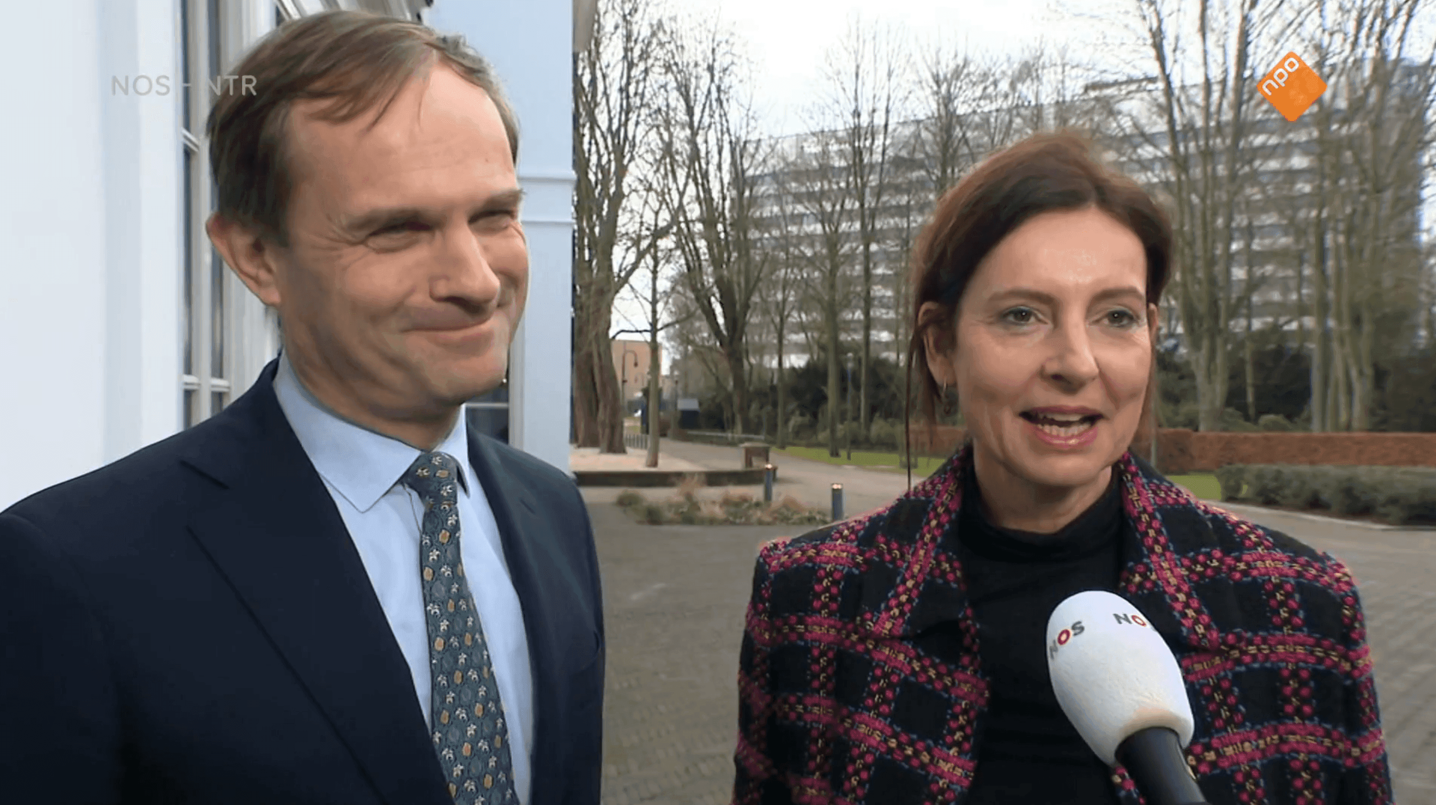 Teun Struycken en Judith Uitermark lichten hun plannen toe.